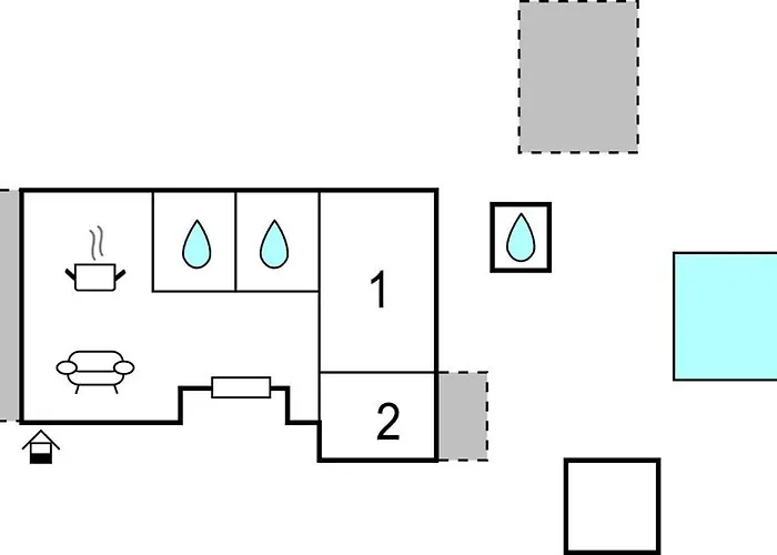 2 Bedroom Stunning In 풀라